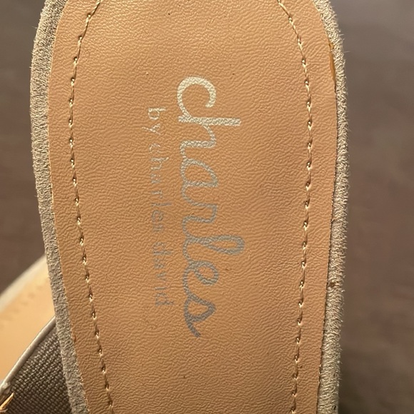 Charles David Formal Rhinestone Crystal Chunky heels - Picture 9 of 13